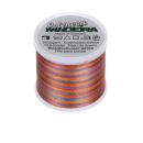 Spule Madeira Polyneon Multicolor Horizon, bunt mit Rost, Rauchblau, Grau und Altrosa